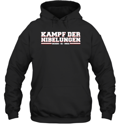 Nick Schwiderski Wearing Kampf Der Nibelungen T-Shirt