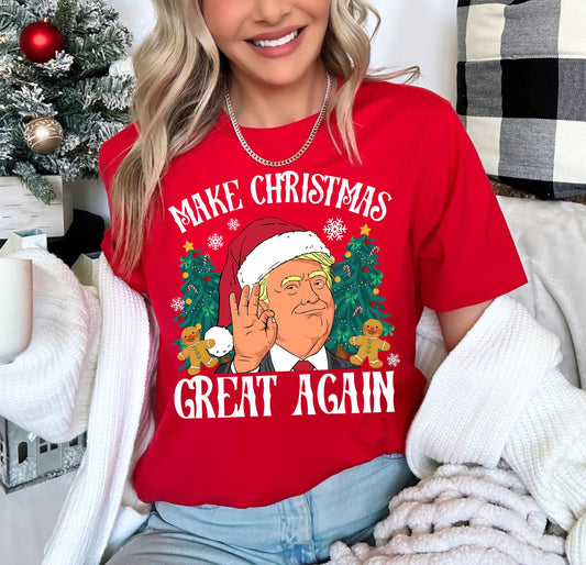 Trump Make Christmas Great Again Political Christmas Shirt