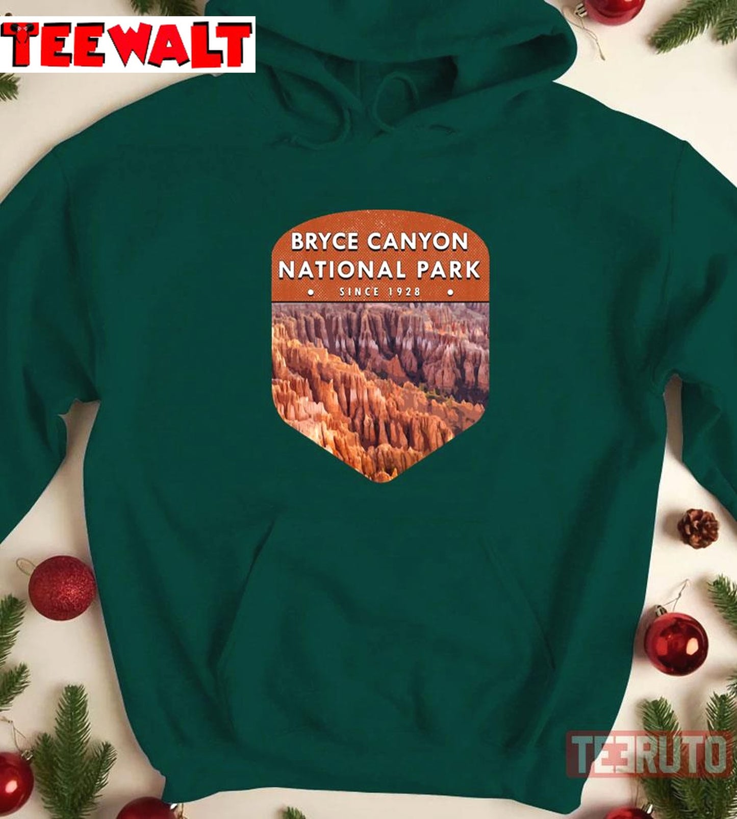 Bryce Canyon National Park Vintage Unisex Hoodie