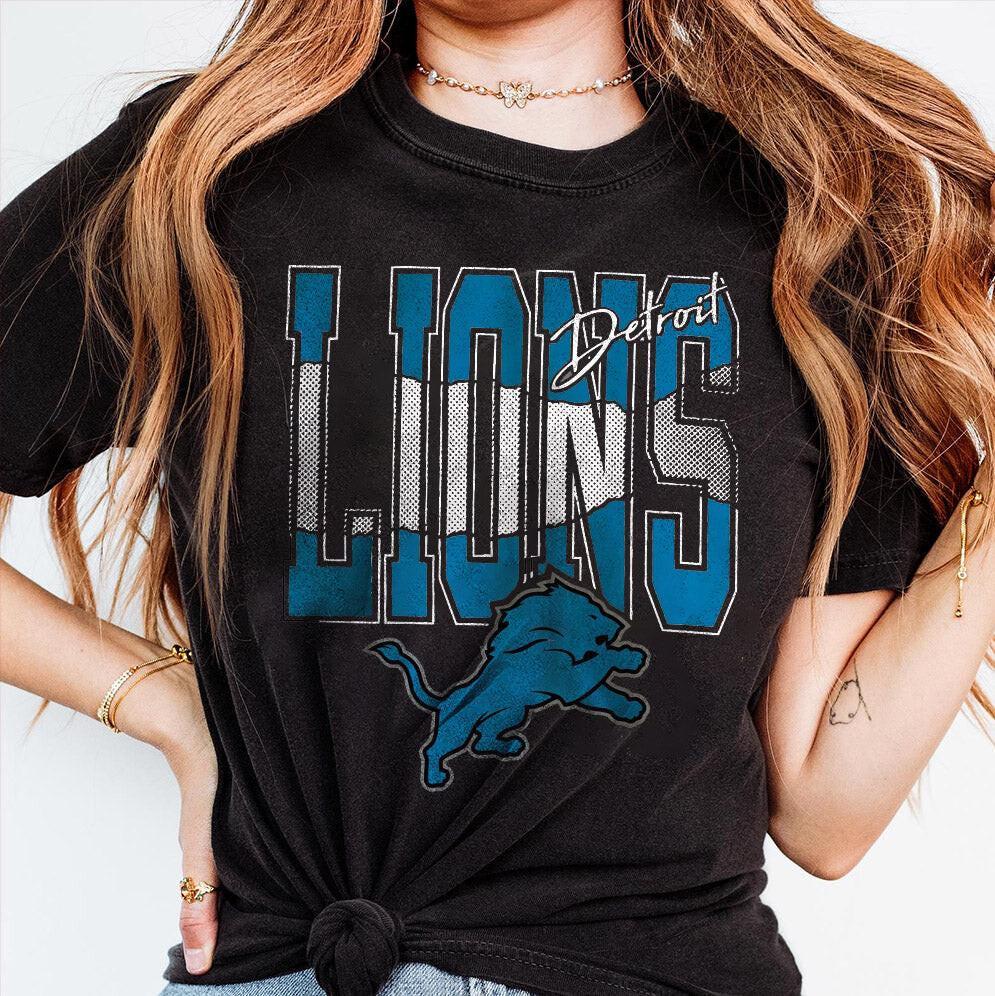 Vintage Detroit Lions Football Sweatshirt - Perfect For Fans