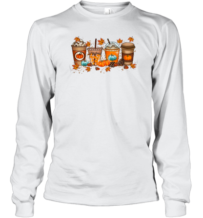 Fall Coffee Teacher T-Shirt