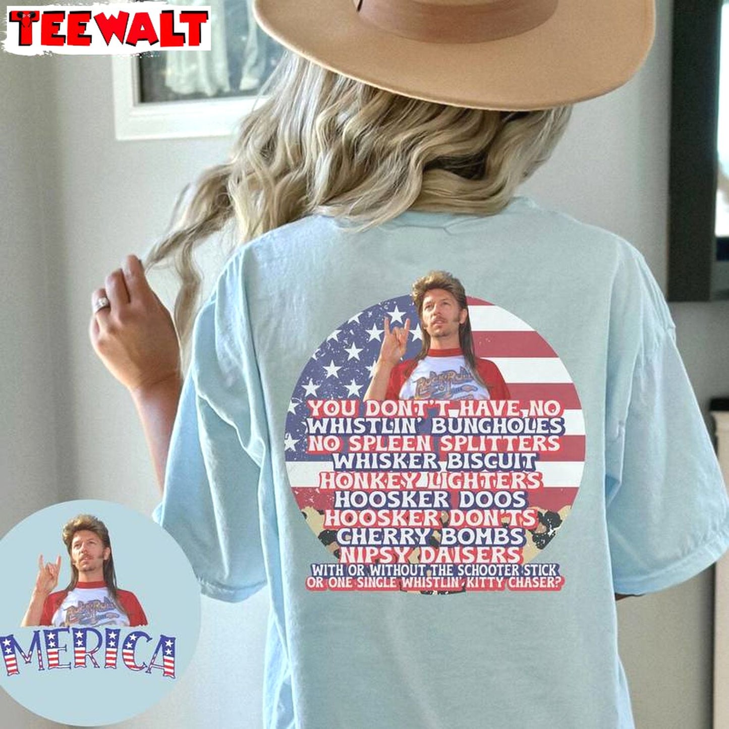 Funny Joe Dirt 4th Of July Shirt, Limited 4th Of July Short Sleeve Long Sleeve