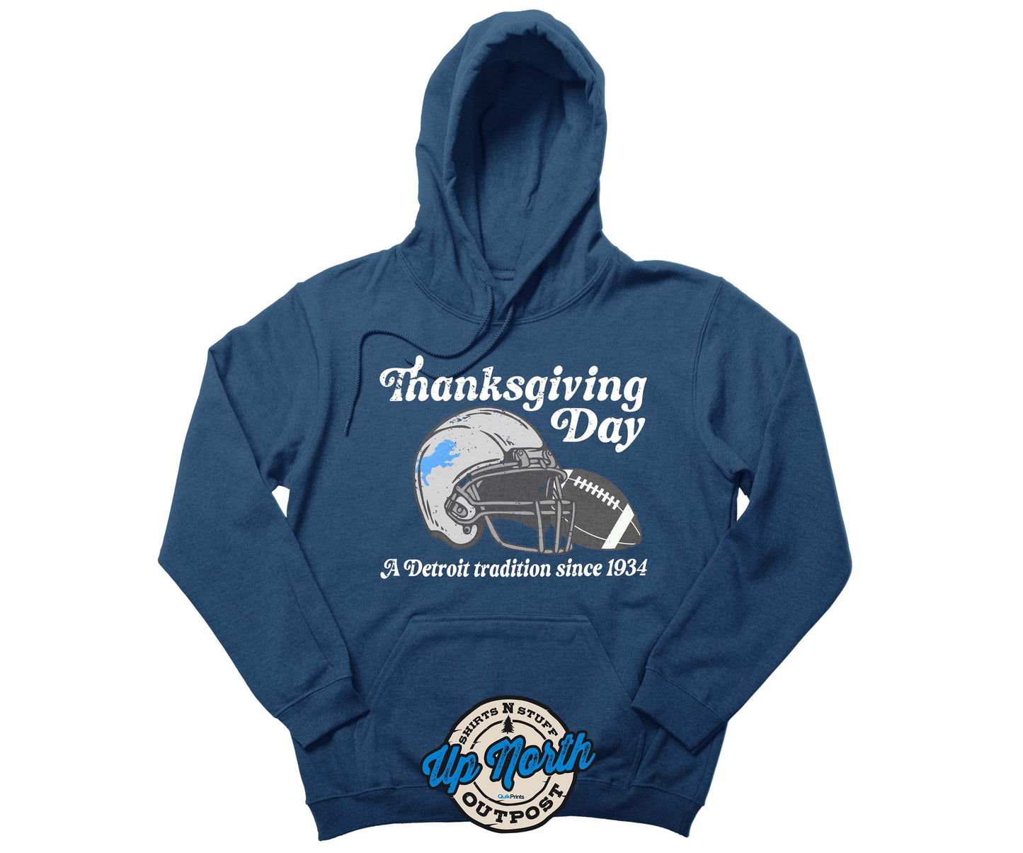 Thanksgiving Day Detroit Tradition Pullover Hoodie