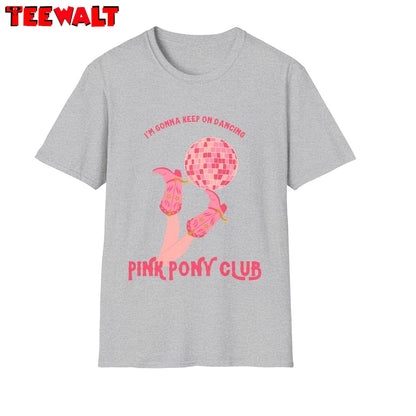 Groovy Pink Pony Club Shirt, Awesome Chappel Roan Crewneck Long Sleeve