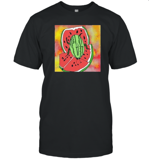 Drawing Painting Watermelon Beetle T-Shirt