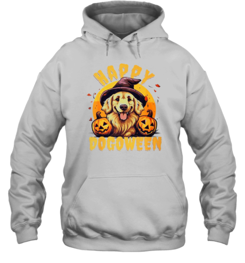 Happy Dogoween Golden Retriever Halloween T-Shirt