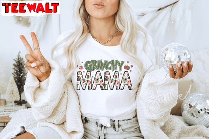 Retro Grichy Mama Mini Christmas Shirt