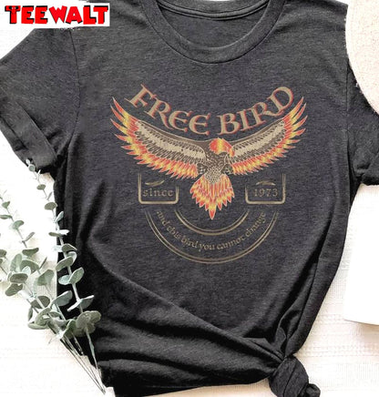 Awesome Old School Band Sweatshirt , Free Bird America Inspirational Shirt Sweater