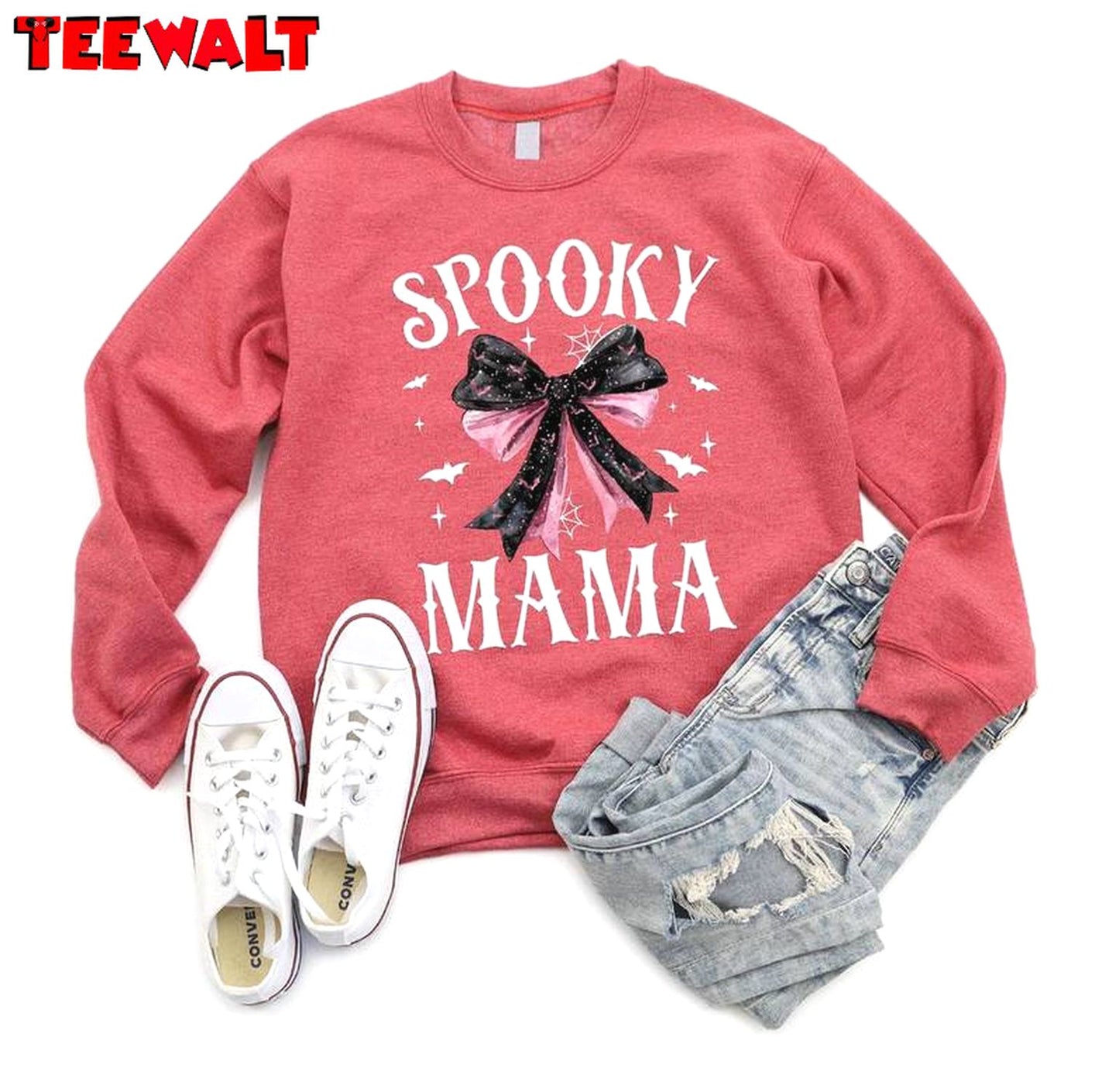 Funny Halloween Moms Sweatshirt , Must Have Spooky Mama Shirt Unisex Hoodie