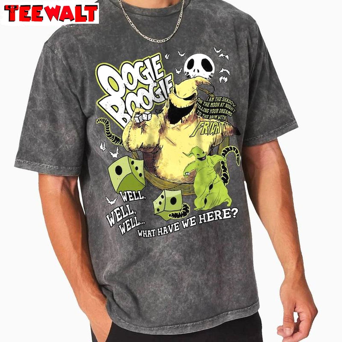 Cool Design Spooky Season Unisex T Shirt , New Rare Oogie Boogie