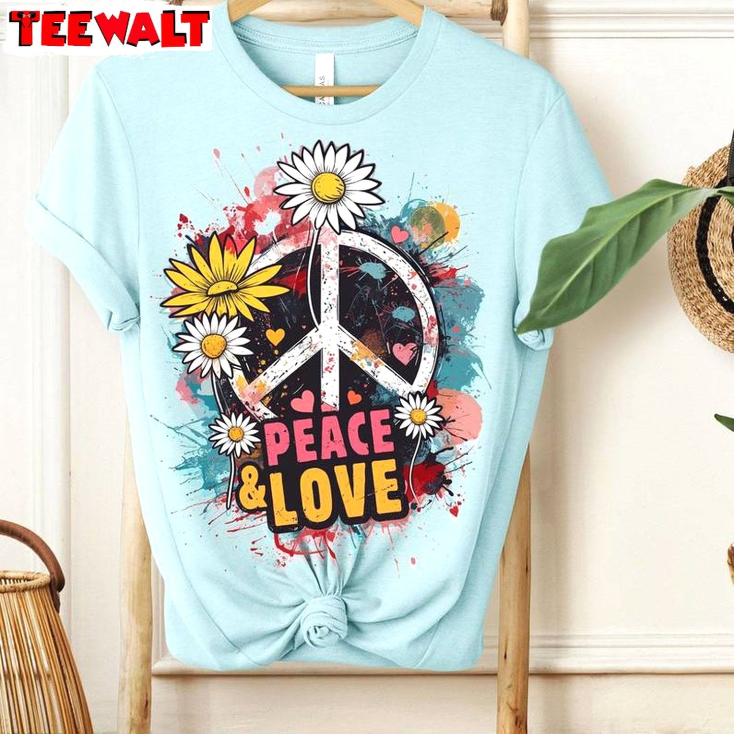 Creative Peace And Love Sweatshirt , Inspirational Quotes Sweater