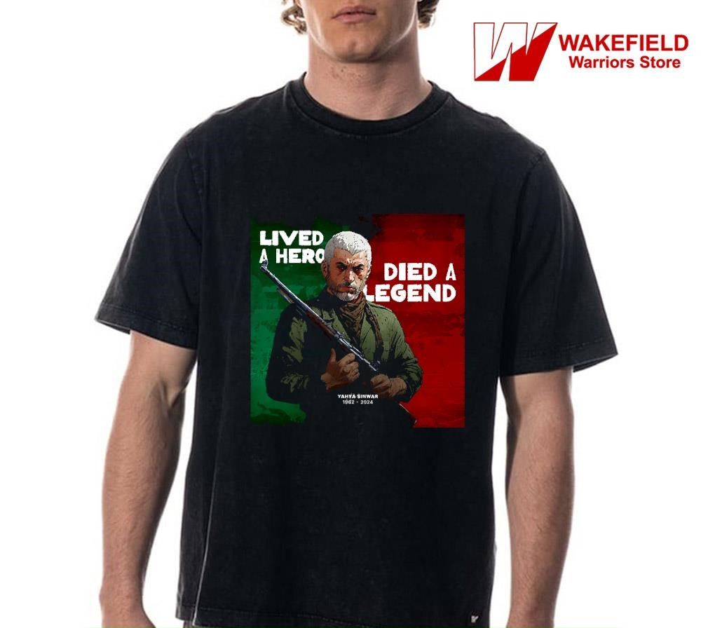 Yahya Sinwar lived a hero Died a Legend 1962 2024  shirt