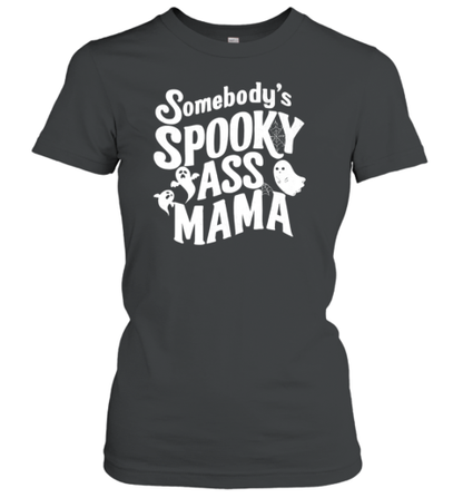 Fun Halloween Ghosts  Spooky Mom Art T-Shirt