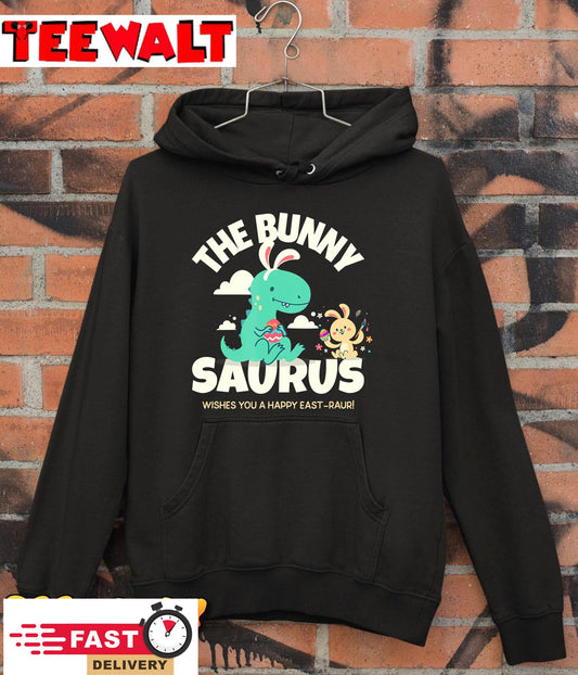 The Bunny Saurus  Easter Dino Easter Bunny Dinosaur Saying T-Shirt