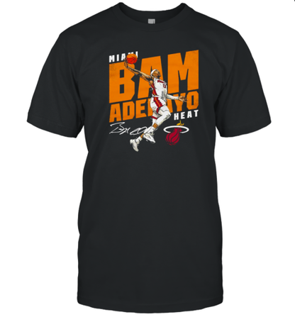 Bam Adebayo Miami Heat Slant T-Shirt