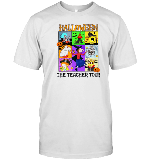 Halloween The Teacher Tour Teacher T-Shirt - Style 2