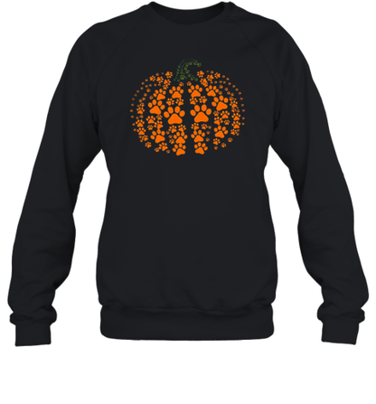 Paw Pumpkin Teacher T-Shirt