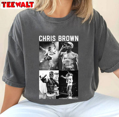 Trendy Chris Brown Shirt, Must Have 11 11 Tour 2024 Crewneck Tee Tops