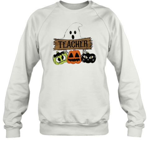 Halloween Teacher Black Cat Teacher T-Shirt