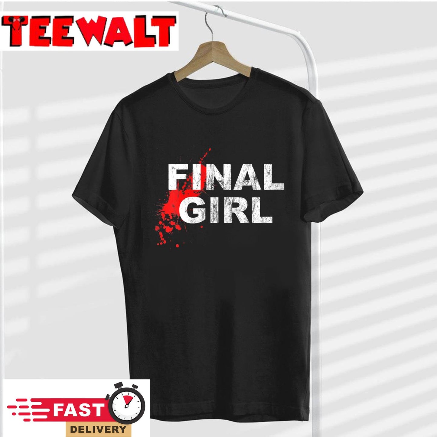 Womens Final Girl Horror Movie Slasher Film Unisex T-Shirt