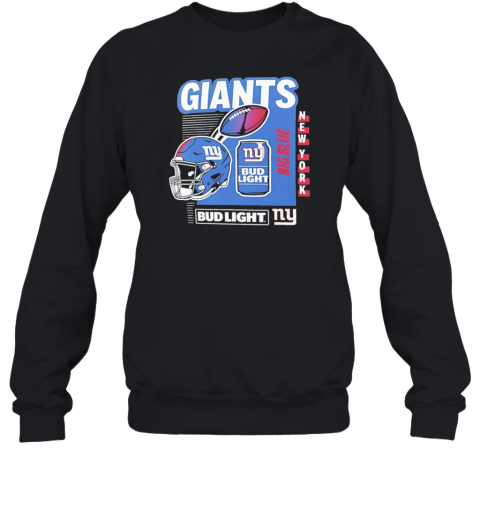 New York Giants Bud Light Big Blue T-Shirt