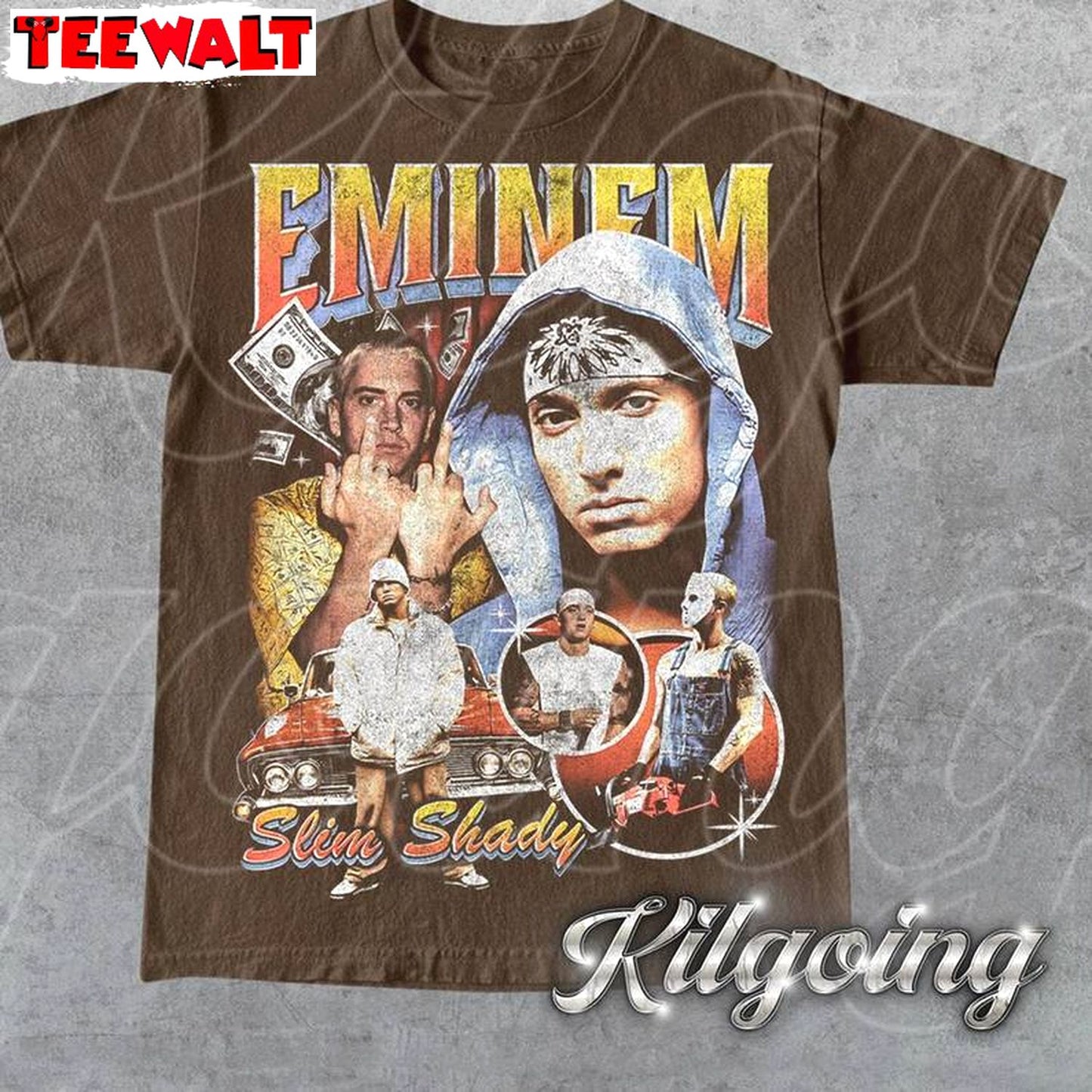 Limited Eminem Slim Shady Unisex T Shirt , Comfort The Eminem Show