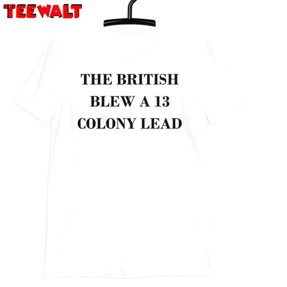 Comfort British Blew 13 Colony Lead Shirt, Limited Sweater Hoodie Gift For Holiday