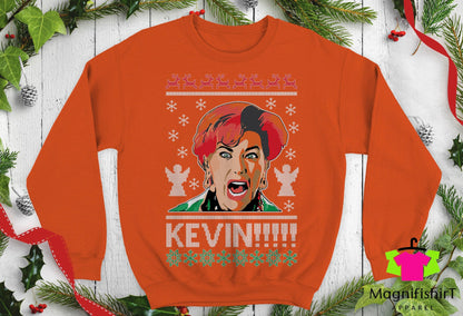 Kevin - Christmas SweatShirt Unisex Funny Home Alone Parody