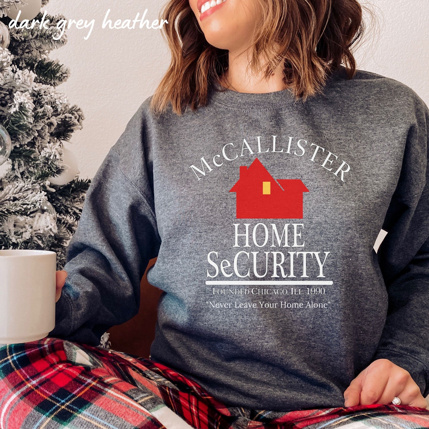 Home Alone Sweatshirt - Mccallister Home Security Christmas