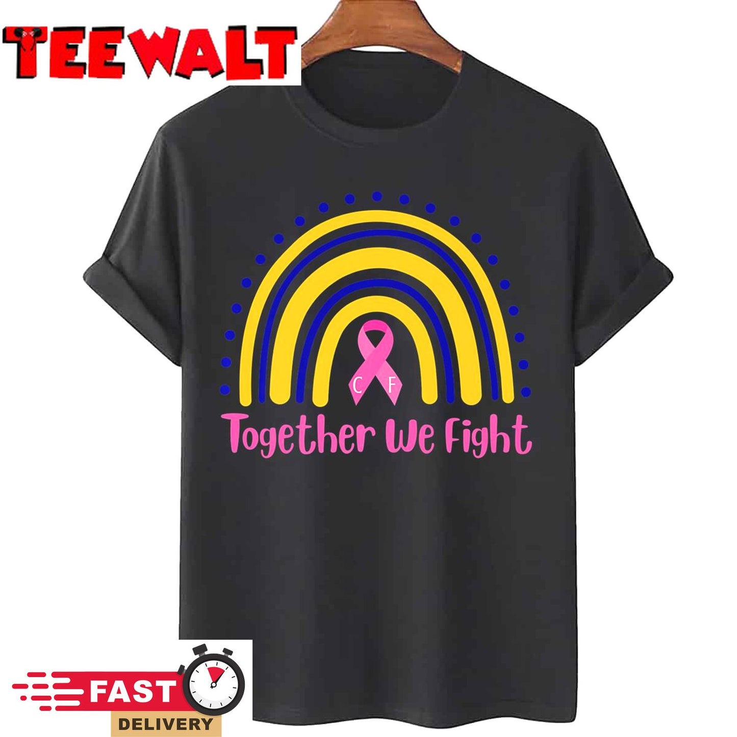 Together We Fight Rainbow Premium T-Shirt