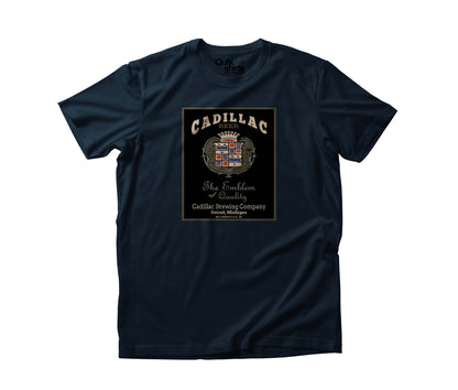 Cadillac Beer Detroit Michigan Custom Made T-Shirts