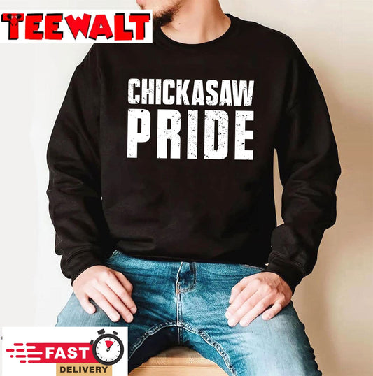 Proud Native American from Chickasaw Tribe - Chickasaw Pride Pullover Hoodie