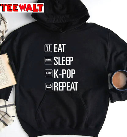 Eat Sleep Kpop Repeat Unisex T-Shirt