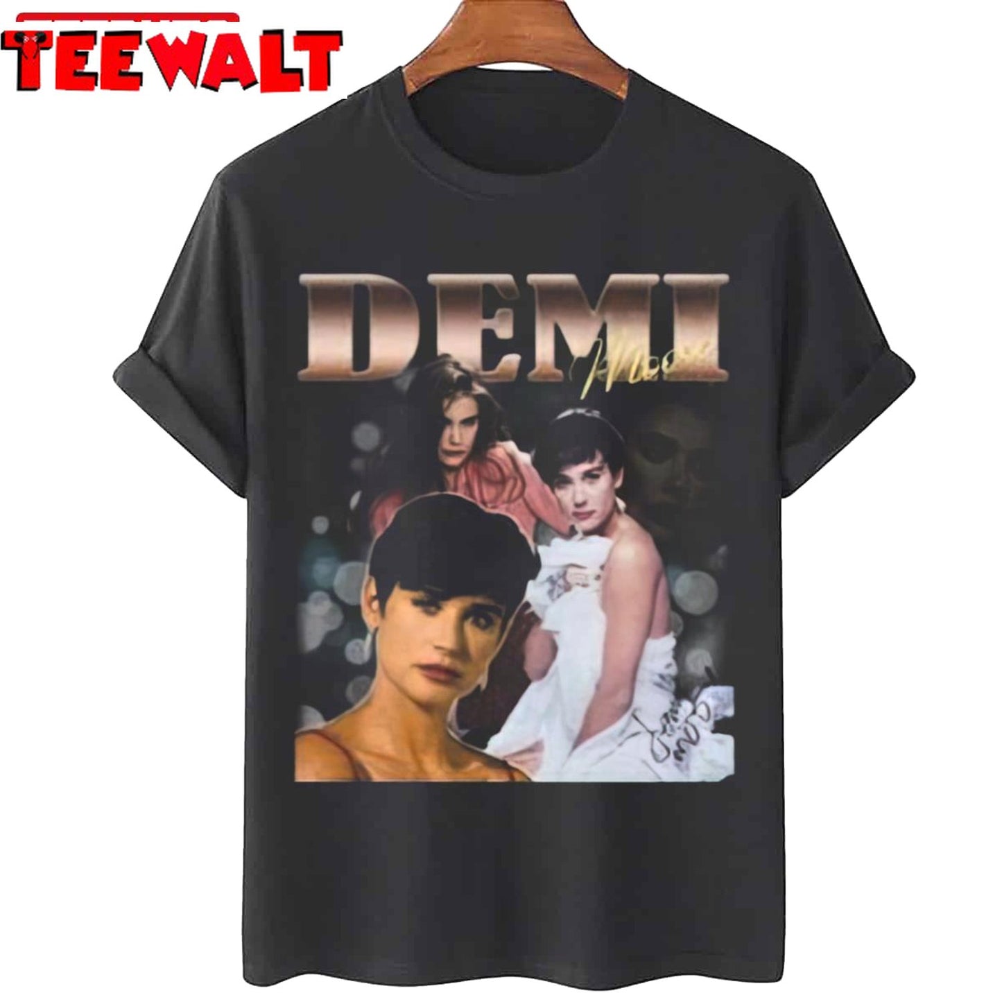 Demi Moore Film Actress Vintage Style 90s Unisex T-Shirt