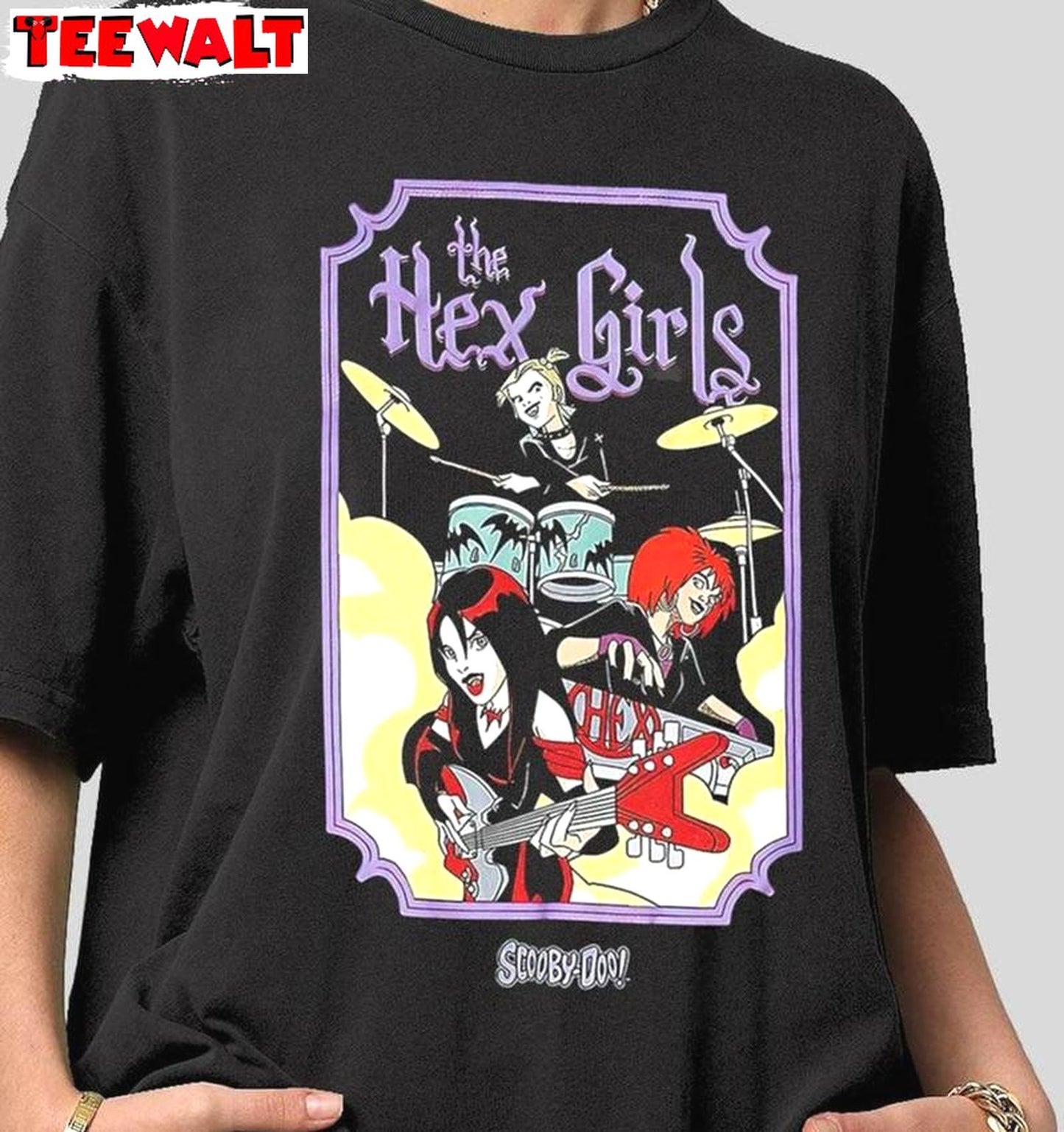 Scooby Doo The Hex Girls Halloween Sweatshirt , Groovy The Hex Girls