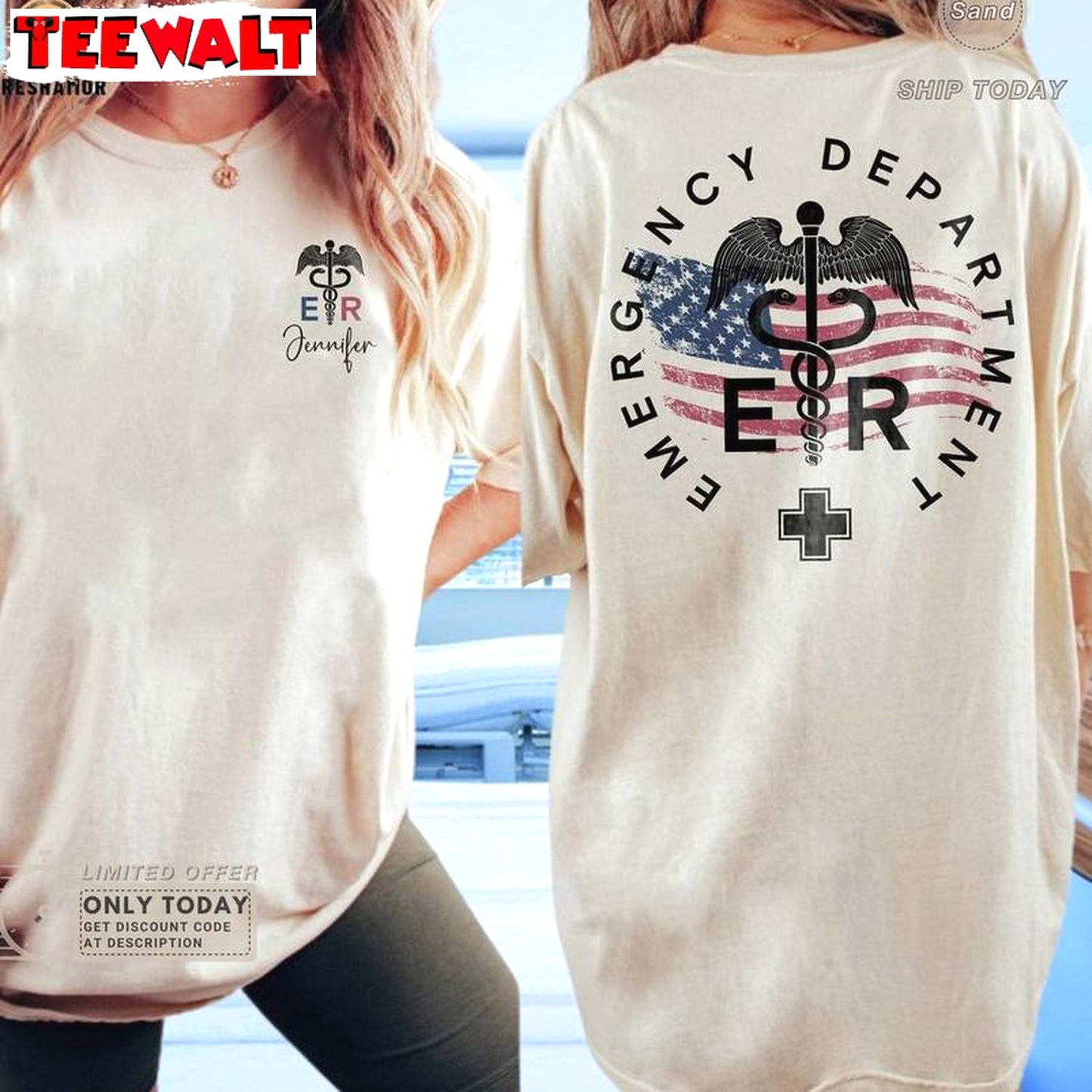 Limited 4th Of July Unisex Hoodie, Trendy Emergency Department 4th Of July