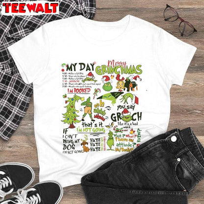 Merry Grinchmas Sweatshirt People Shirt Grincy Shirt