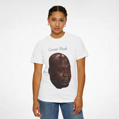 Michael Jordan Crying Current Mood Meme Funny Relatable Tee