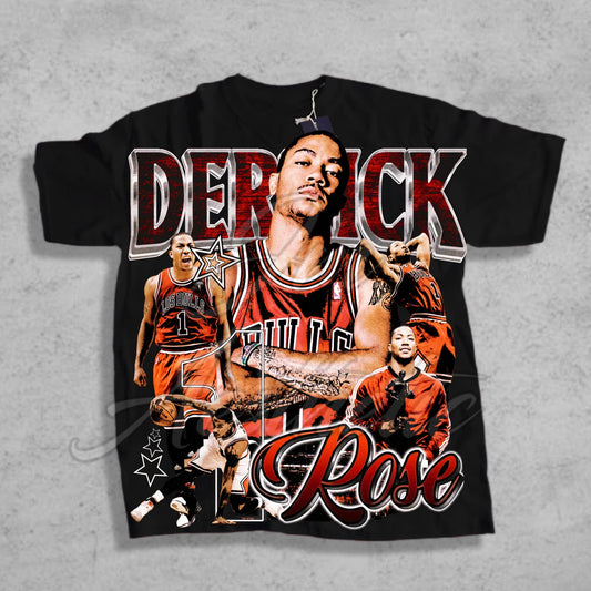 Limited Derrick Rose Chicago Mvp Basketball Legends Shirt