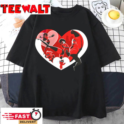 Disney and Pixar’s The Incredibles Family Valentine’s Day Sweatshirt