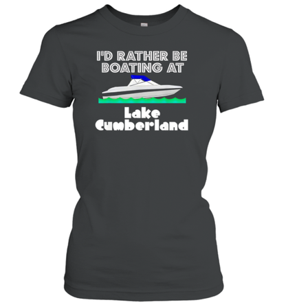 I'd Rather Be Boating At Lake Cumberland T-Shirt