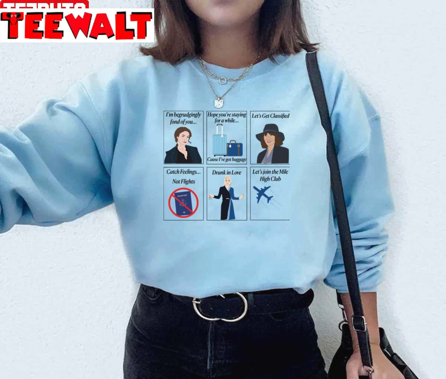 Flight Attendant Funny Unisex Sweatshirt