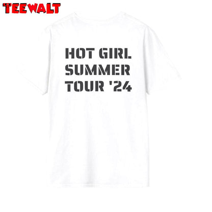 Hot Girl Summer Tour 24 Unisex T Shirt , Cool Design Tee Tops Sweater Gift For Fan