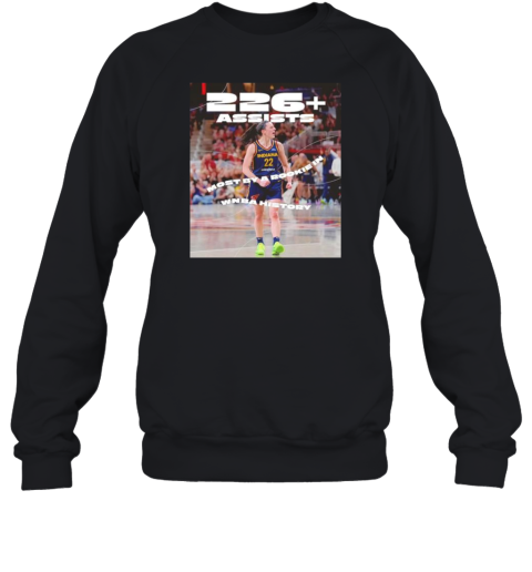 Caitlin Clark 226 assists most by a rookie in WNBA history T-Shirt