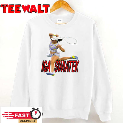 IGA SWIATEK LEGEND TENNIS WOMAN Unisex T-Shirt