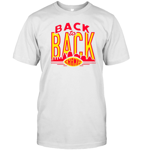 Back To Back Champs Ronald Mcdonald Skyline City T-Shirt