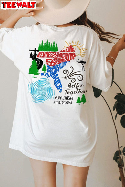 Hurricane Milton Shirt, Western North Carolina T Shirt