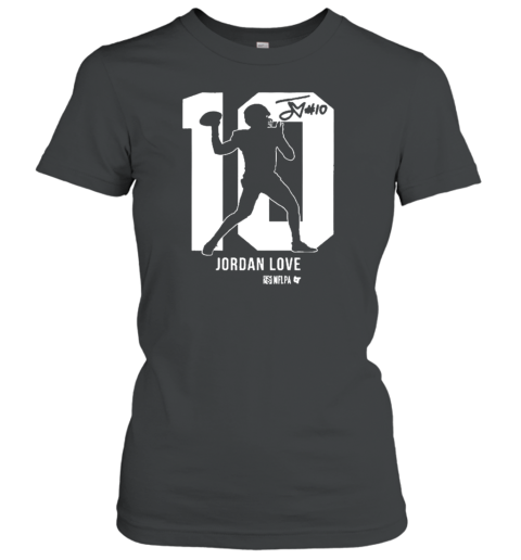 Jordan Love Action Number Silo Signature T-Shirt