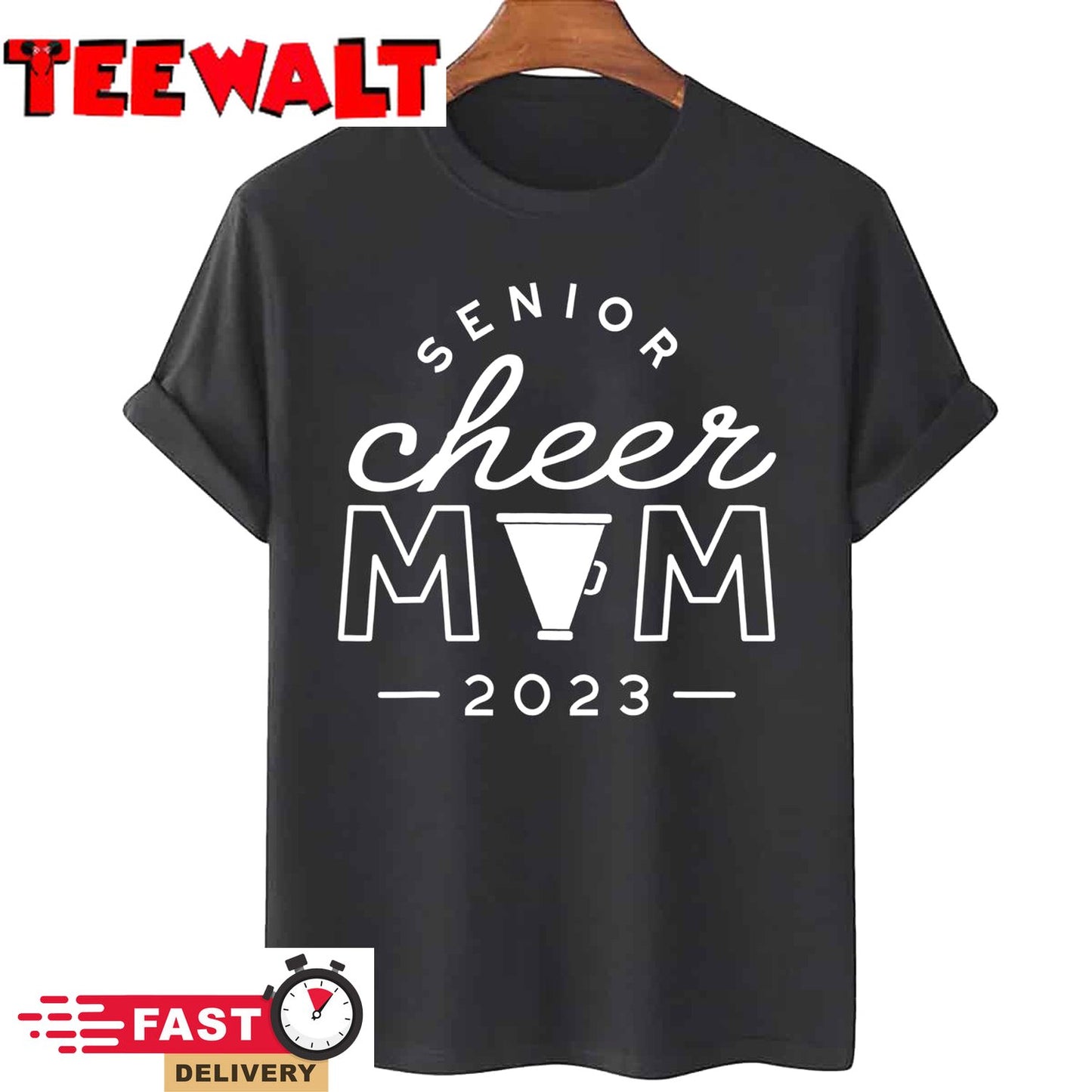 Senior Cheer Mom 2023 Cheerleader Parent Class of 2023 T-Shirt