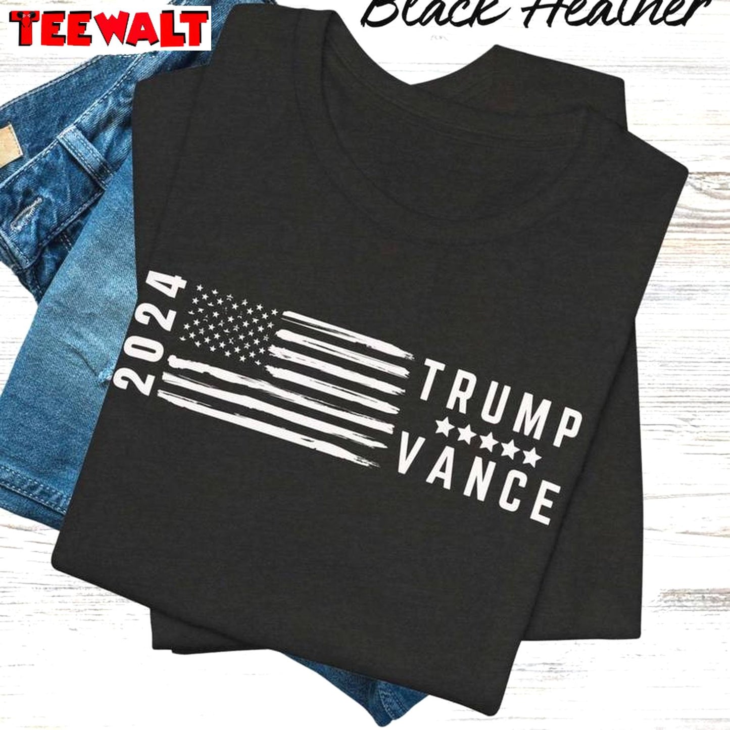 Support Trump Inspired Short Sleeve , Must Have Trump Vance